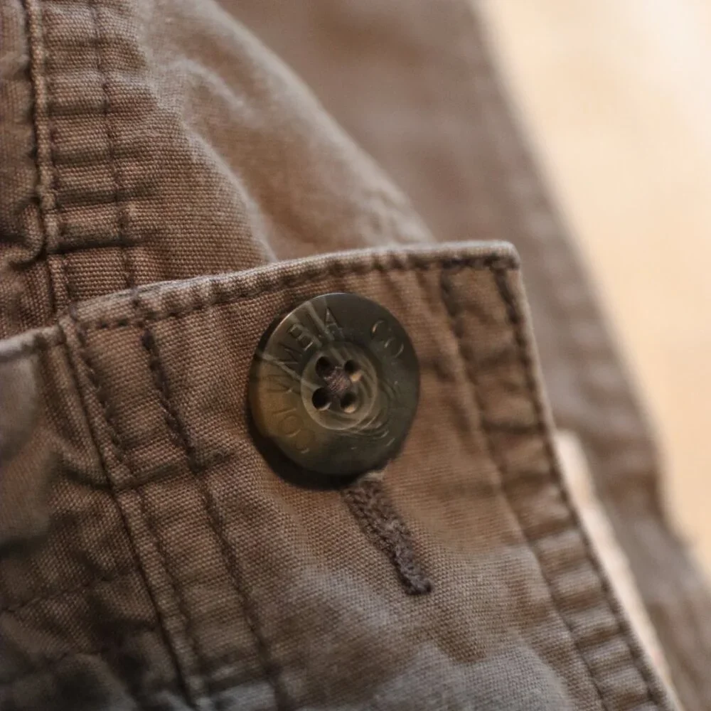Columbia Cotton Casual Long Shorts Size 10 Grey - Picture 6 of 15